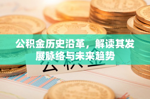平阳公积金历史沿革，解读其发展脉络与未来趋势