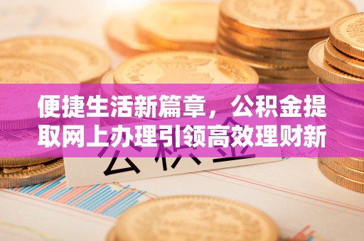 平阳便捷生活新篇章，公积金提取网上办理引领高效理财新趋势