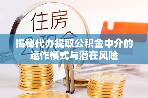 平阳揭秘代办提取公积金中介的运作模式与潜在风险
